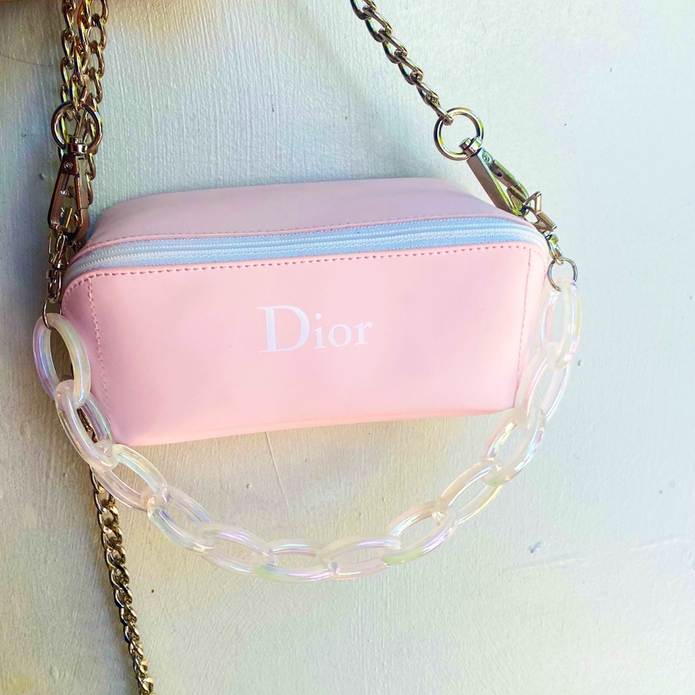 Dior Cosmetic Pouch to Crossbody Bag